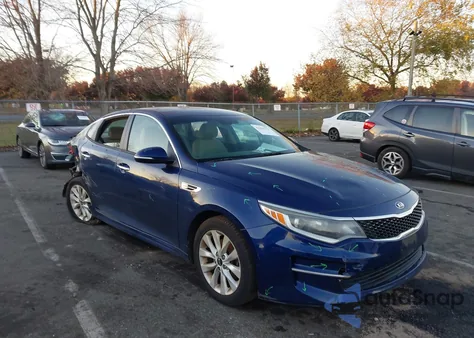 2016 Kia Optima Lx from USA, damaged, VIN 5XXGT4L33GG017323